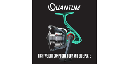 Quantum Optix Spinning Fishing Reel, Size 80