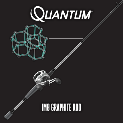  Quantum Xtralite Spinning Fishing Rod, IM6 Graphite